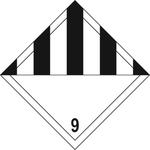 General Hazard 9 Diamond Labels