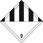 General Hazard 9 Diamond Labels