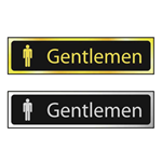 Gentlemen Mini Sign