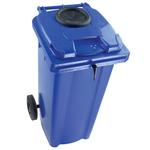 Wheelie Bins with Bottle Aperture on Lid with Lock