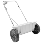 Hand Push Salt Drop Spreader 27kg Capacity