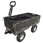 Mesh Platform Truck with Plastic Liner and Wire Tray 400kg Capacity
