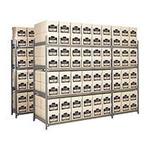 Heavy Duty Archive Storage Shelving 8 Boxes High