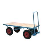 Heavy Duty Flat Turntable Trucks with 500kg Capacity