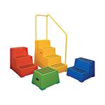 Heavy Duty Moulded Plastic Steps 1 to 4 treads