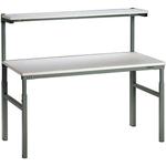 Height adjustable Bench inc shelf