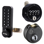 Digital combination lock, manual combination lock and coin return locks for Hero metal lockers