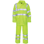 Hi Vis Yellow 2-Piece Rainsuit