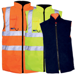 Hi Vis Reversible Body Warmer