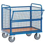 High-Side Wire Mesh Platform Trolleys