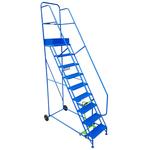 Industrial Warehouse Steps, Steel or PVC Treads, 5-15 Treads