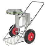 Kongamek outdoor janitorial street cleaning trolley