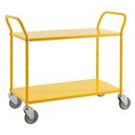 Two Tier Coloured Trolleys