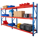 Heavy Duty Longspan Racking Extension Bays with 3 Shelves with FREE UK Delivery