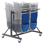1 Row Low Hanging Storage Trolley for 2000 or 2600 Series Chairs