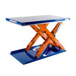 Low profile scissor lift table