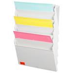 Magnetic Cascading Document Display Rack