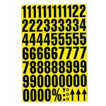 Magnetic Number & Letter Tiles for Shelving