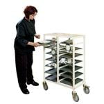 Mobile Catering Trolley 14 Tray Slots