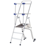 Mobile Podium Platform with Gated Closure