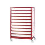 Mobile Tray Racks with Food Grade Trays