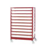 Mobile Tray Racks - Complete With Trays