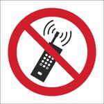 No Mobile Phone, Symbol Only Sign