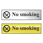 No Smoking Mini Sign