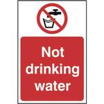 Not Drinking Water Sign