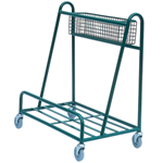 200kg Green Board Trolley with Basket