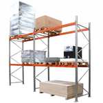 Galvanised pallet racking starter bays