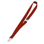 Red Lanyard Card Holder with Safety Release