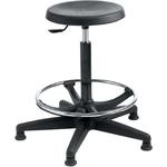 Polyurethane operator stool with foot ring