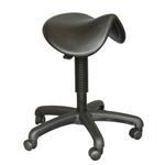 Polyurethane Height Adjustable Saddle Stool 