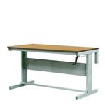 Premier Height Adjustable Workbenches with Hardwood Top