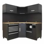 Premier Pro Modular Garage Storage System - 1.7m corner unit 
