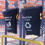 General waste and mixed paper and card racksacks