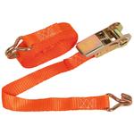 Ratchet Tie Down 1pc 25mm x 4.5mtr Polyester Webbing 900kg Load Test