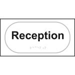 Reception Braille Sign