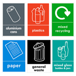 Recycling Bin Labels