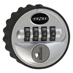 Reprogrammable 4 digit combination lock for Probe lockers