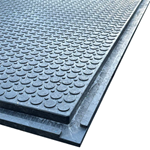 Recycled rubber groundsafe trak mat