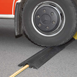Heavy Duty Rubber Cable Protector 1.2m