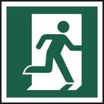 Running Man Right Symbol Only Sign