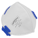 Fold flat face masks