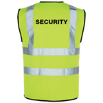 Security Hi Vis Vest 