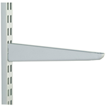 Shelf Brackets for Twinslot Wall Mounted Shelving (Pack of 10)