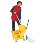 Mop Bucket Trolley, Mop & Mop Head