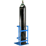 Single Gas Bottle Stand suits cylinders up to 280mm dia