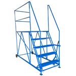 5-tread single-side access platform - 500kg capacity